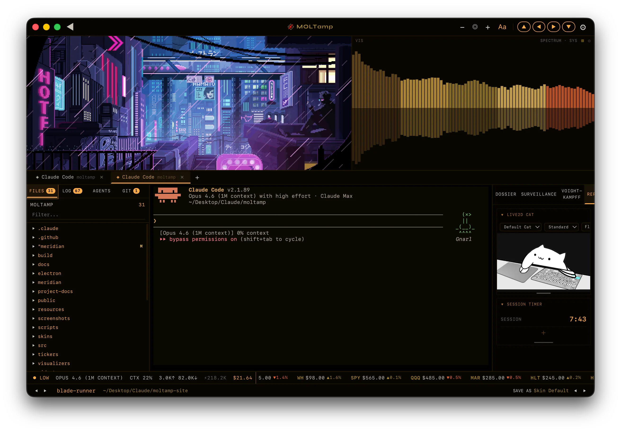 Blade Runner skin for MOLTamp